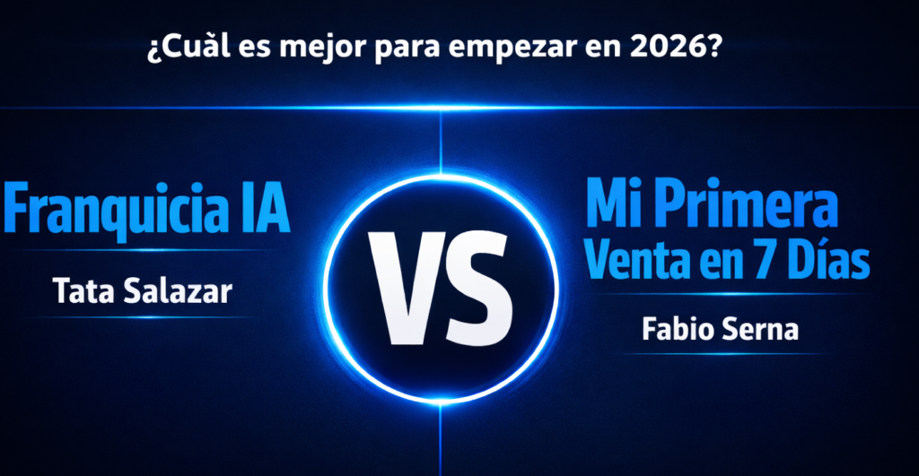 comparativa de mi primera venta en 7 dias