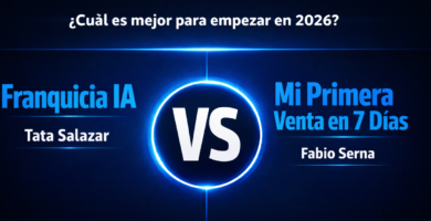 comparativa de mi primera venta en 7 dias