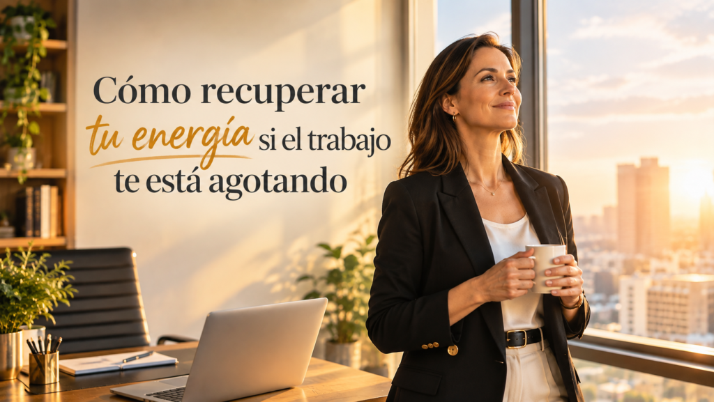 Cómo recuperar tu energía si el trabajo te está agotando