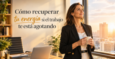 Cómo recuperar tu energía si el trabajo te está agotando